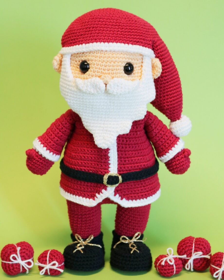 Niahs Julemand Hækleopskrift - Adventsfigur 2024