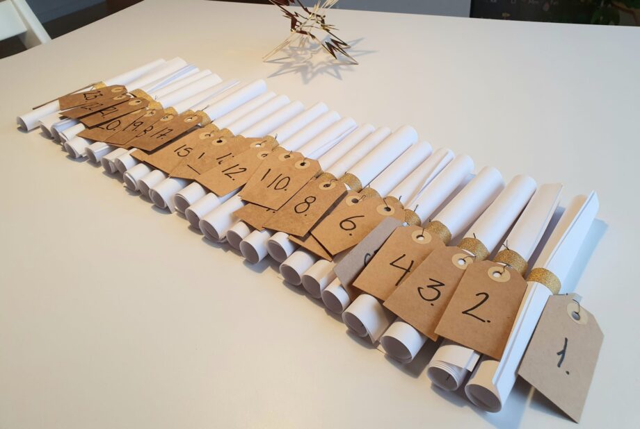 Læringsjulekalender 3-4 år  (Print selv)