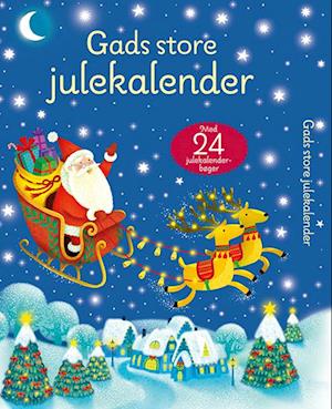 Gads store julekalender (BLÅ) - Ukendt forfatter - Bog