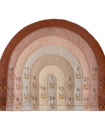 OYOY Julekalender - Rainbow - Choko