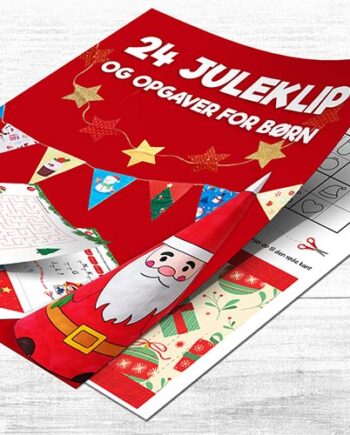 Kreativ julekalender - 24 flotte juleklip og 24 sjove opgaver