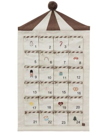 OYOY Julekalender - Cirkus - Beige/Brown