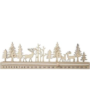 Creativ Company Decorate your own Wooden Advent Calendar
