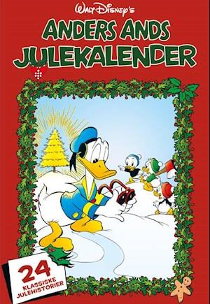 Anders Ands Julekalender bog - Disney - Bog
