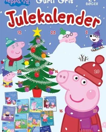 Peppa Pig - Gurli Gris' julekalender - med 24 billedbøger