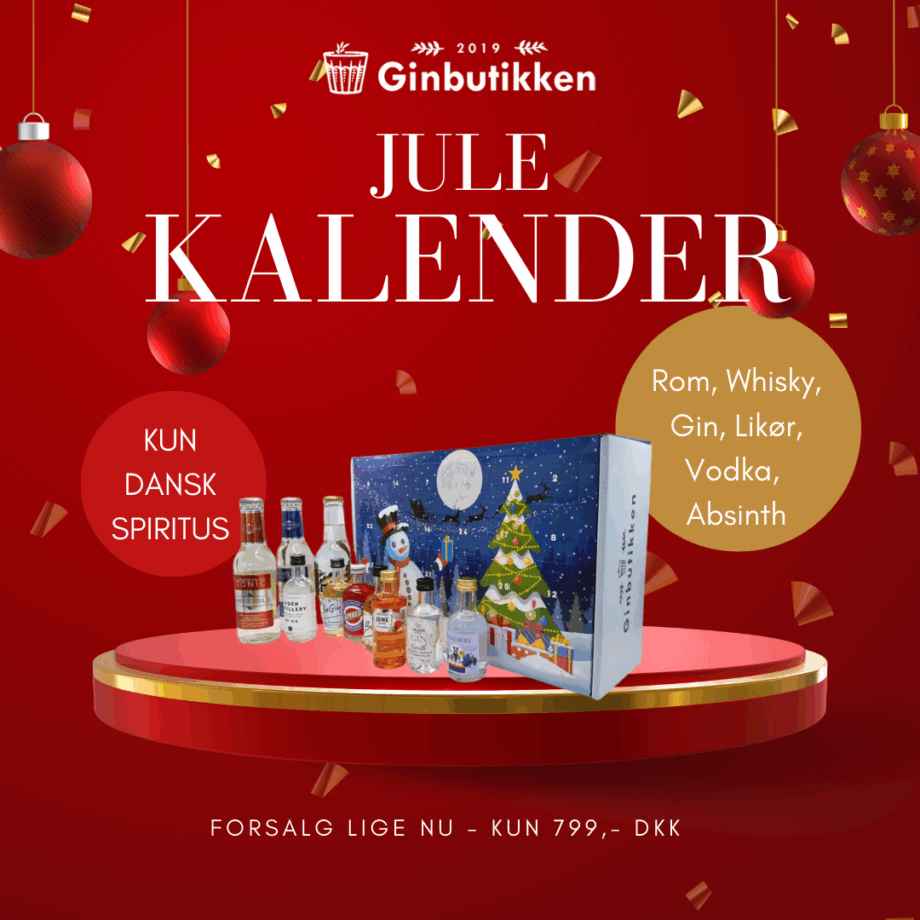 Ginbutikkens Julekalender - 45,1% -   - Danmark