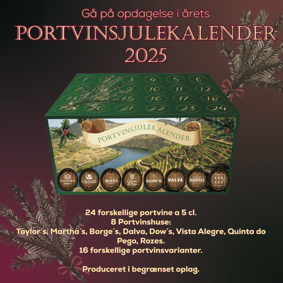 Portvinsjulekalender 2025 - Forhåndsordre  -