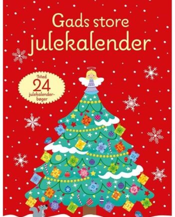 gads forlag Gads store julekalender (RØD)