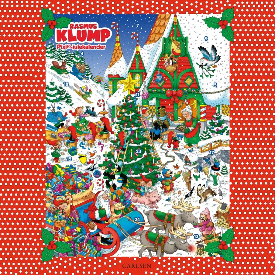 Rasmus klump pixi julekalender