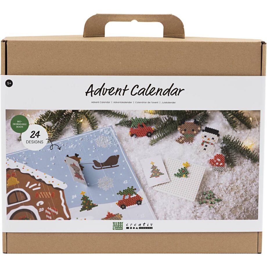 NABBI BioBeads Julekalender med 24 designs