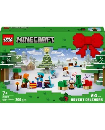 LEGO Minecraft 21280 Julekalender 2025
