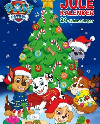 Paw Patrol Julekalender Med Billedbøger