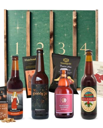 Adventskalender  Danske Juleøl & Snacks