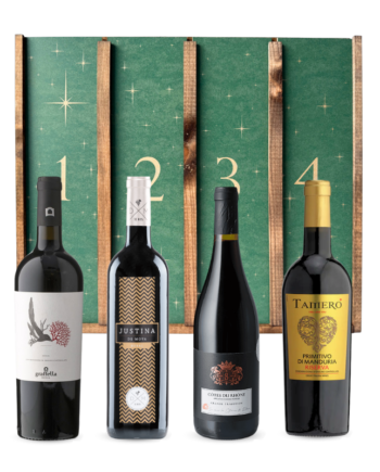 Adventskalender  Rødvin  Italien Frankrig & Spanien