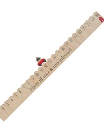 Laursen Julekalender Bil Hjem Til Far & Mors Julemad